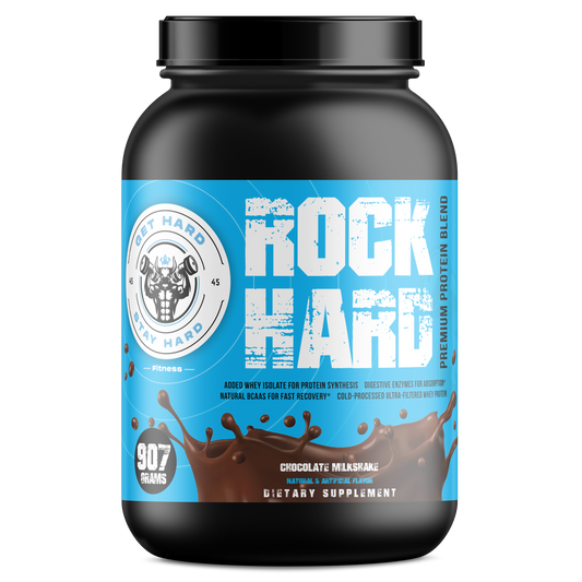 ROCK HARD - Premium Protein Blend - Chocolate Milkshake